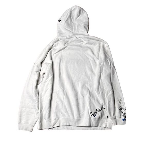 Vintage 90s Quiksilver Surf Hoodie Large - Picture 4 of 7